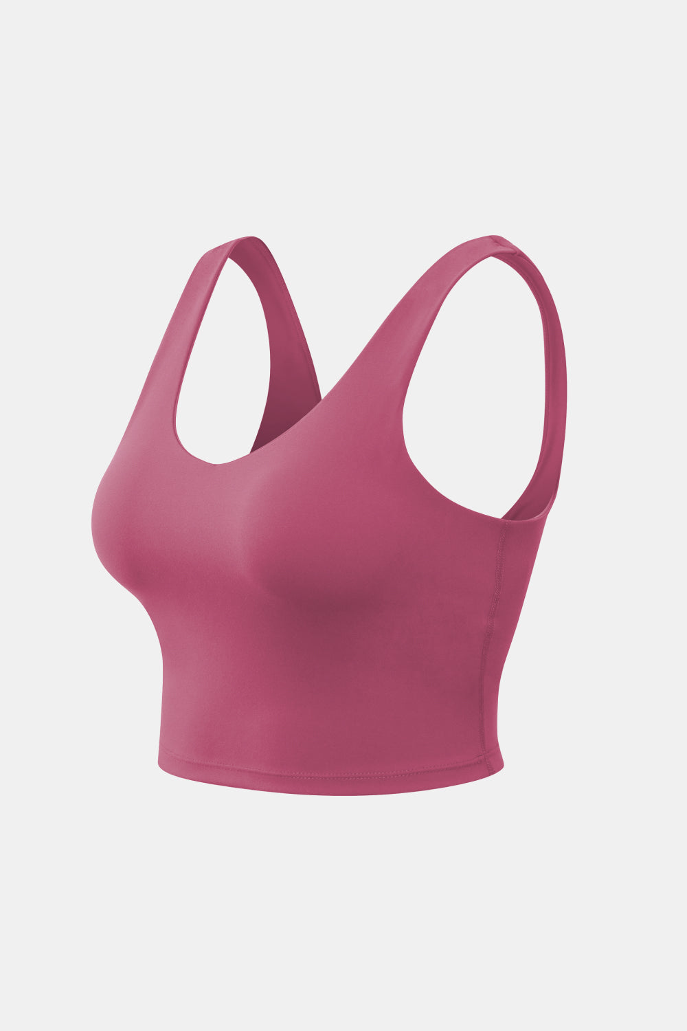 YogaFlex Cropped Scoop Neck Active Tank Top - FleekGoddess