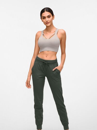 FleeceFlex Double Take Tied Joggers with Pockets - FleekGoddess