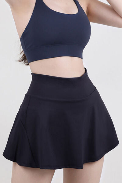 FleekGoddess High Waist Pleated Active Skirt - FleekGoddess
