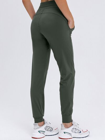 FleeceFlex Double Take Tied Joggers with Pockets - FleekGoddess