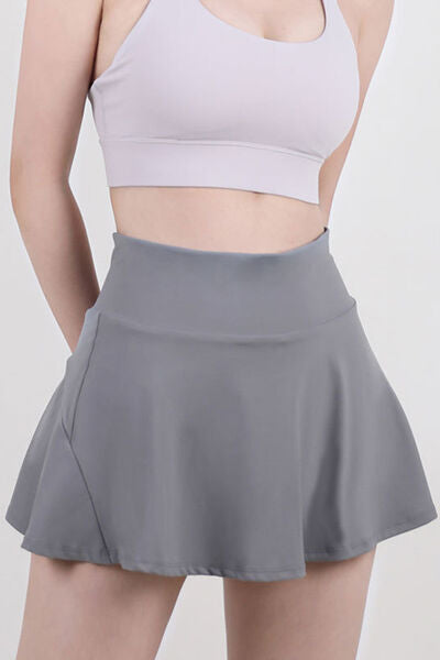FleekGoddess High Waist Pleated Active Skirt - FleekGoddess