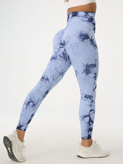 TrainTech Printed High Waist Active Pants - FleekGoddess