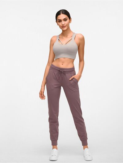 FleeceFlex Double Take Tied Joggers with Pockets - FleekGoddess