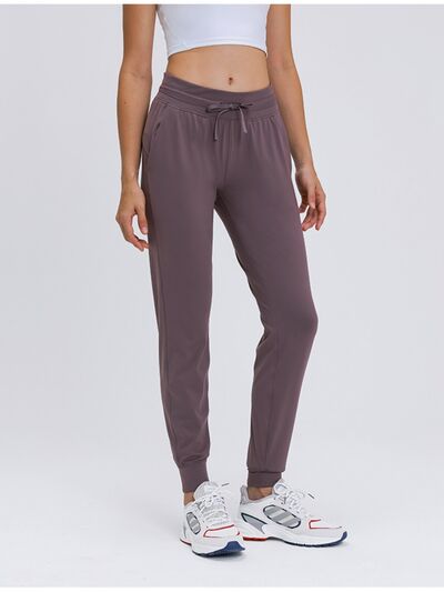FleeceFlex Double Take Tied Joggers with Pockets - FleekGoddess