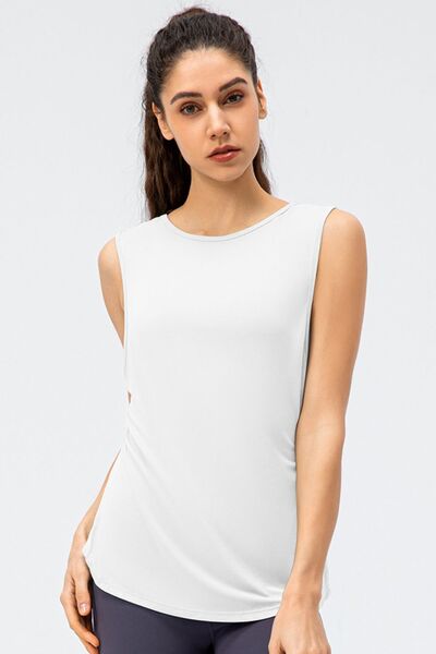 YogaFlex Cutout Reversible Active Tank - FleekGoddess