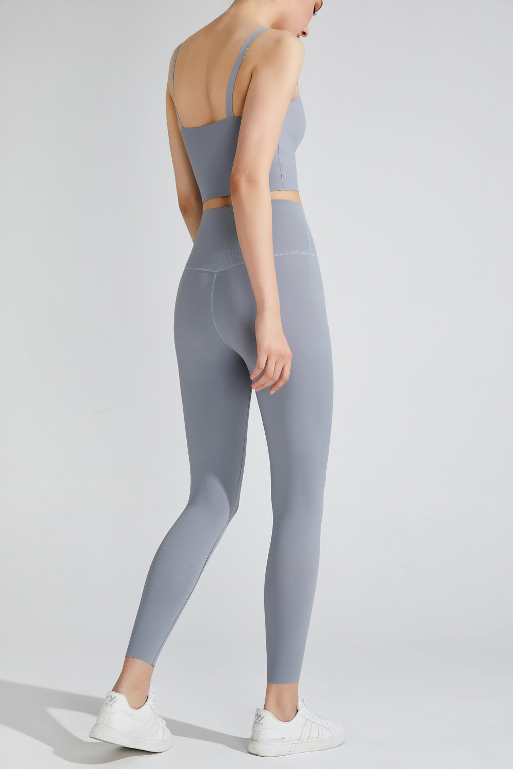 TrainTech Wide Waistband Sports Leggings - FleekGoddess