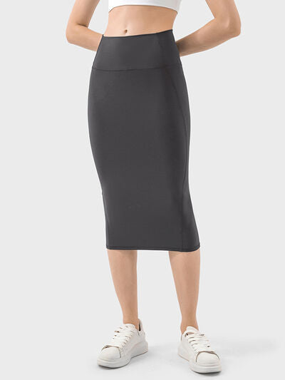 Slit Wrap Active Skirt - FleekGoddess