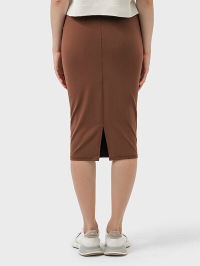 Slit Wrap Active Skirt - FleekGoddess