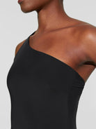 TrainTech Single Shoulder Active Romper - FleekGoddess