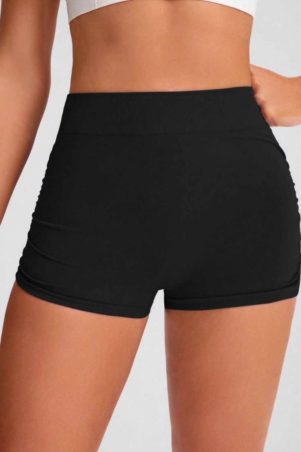 TrainTech Elastic Waist Active Shorts - FleekGoddess