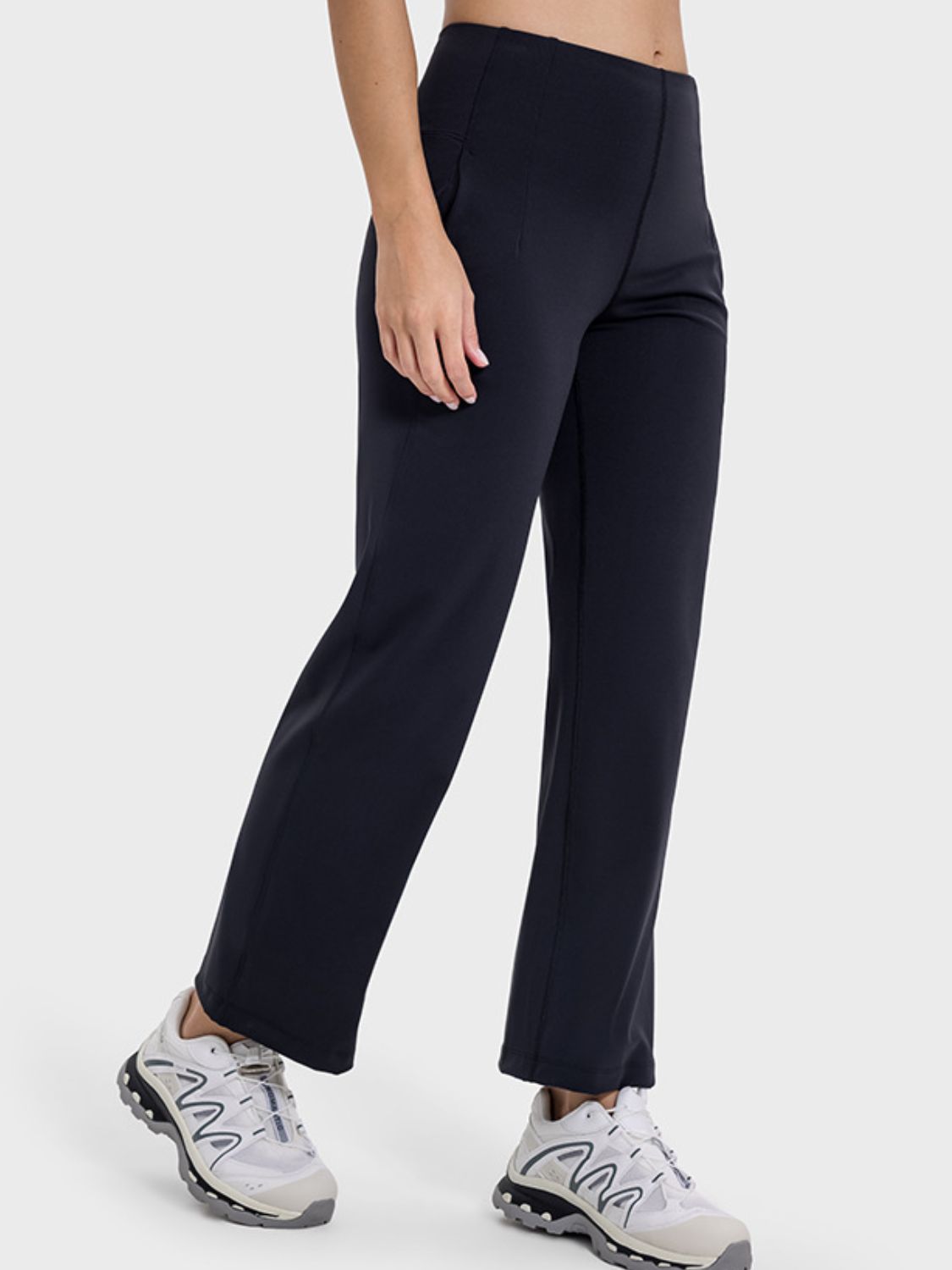 YogaFlex Pocketed High Waist Active Pants - FleekGoddess