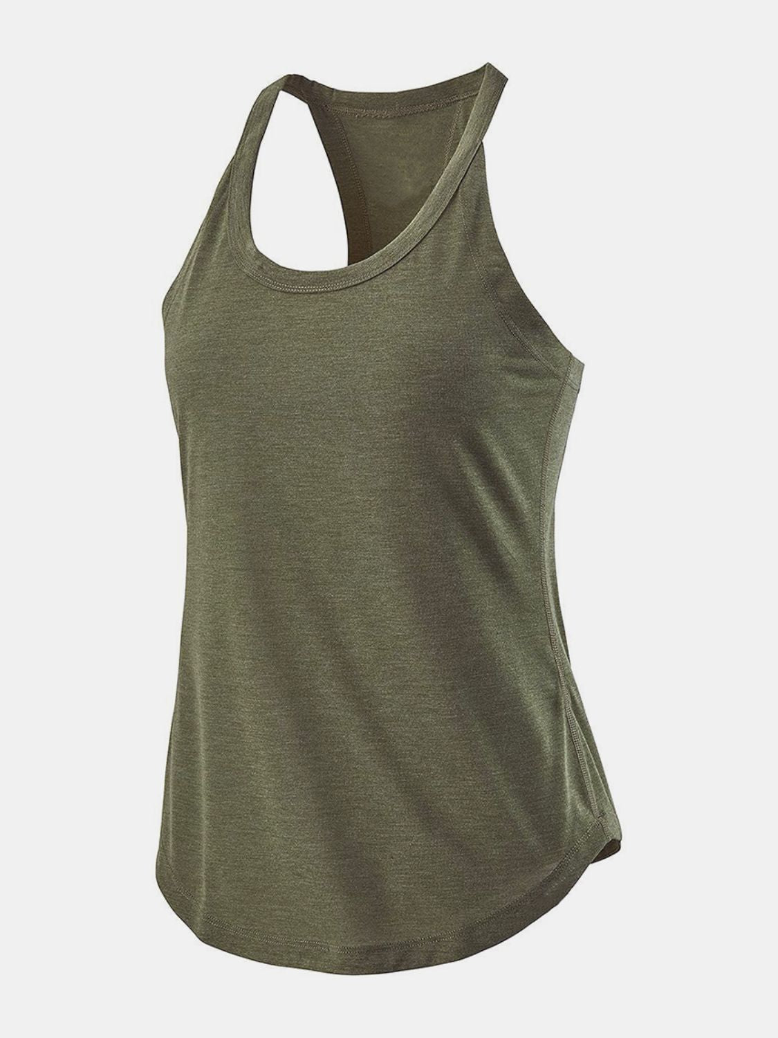 TrainTech Scoop Neck Active Tank - FleekGoddess