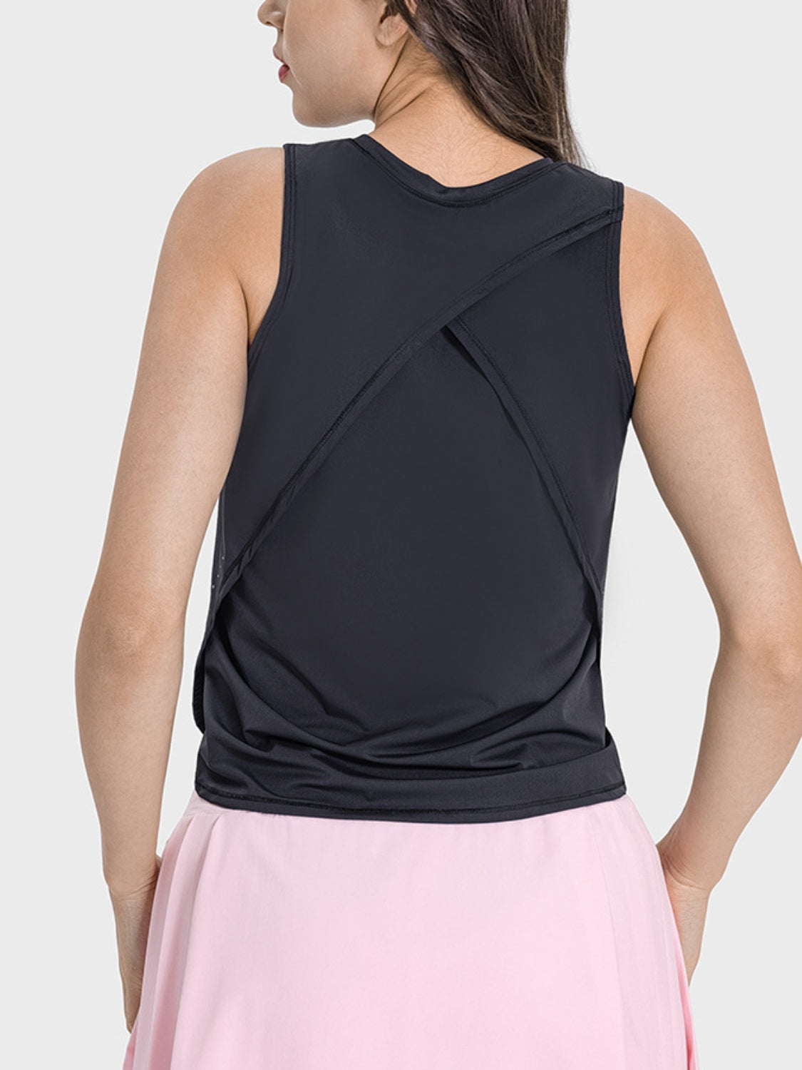 YogaFlex Round Neck Active Tank - FleekGoddess