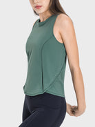 YogaFlex Round Neck Active Tank - FleekGoddess