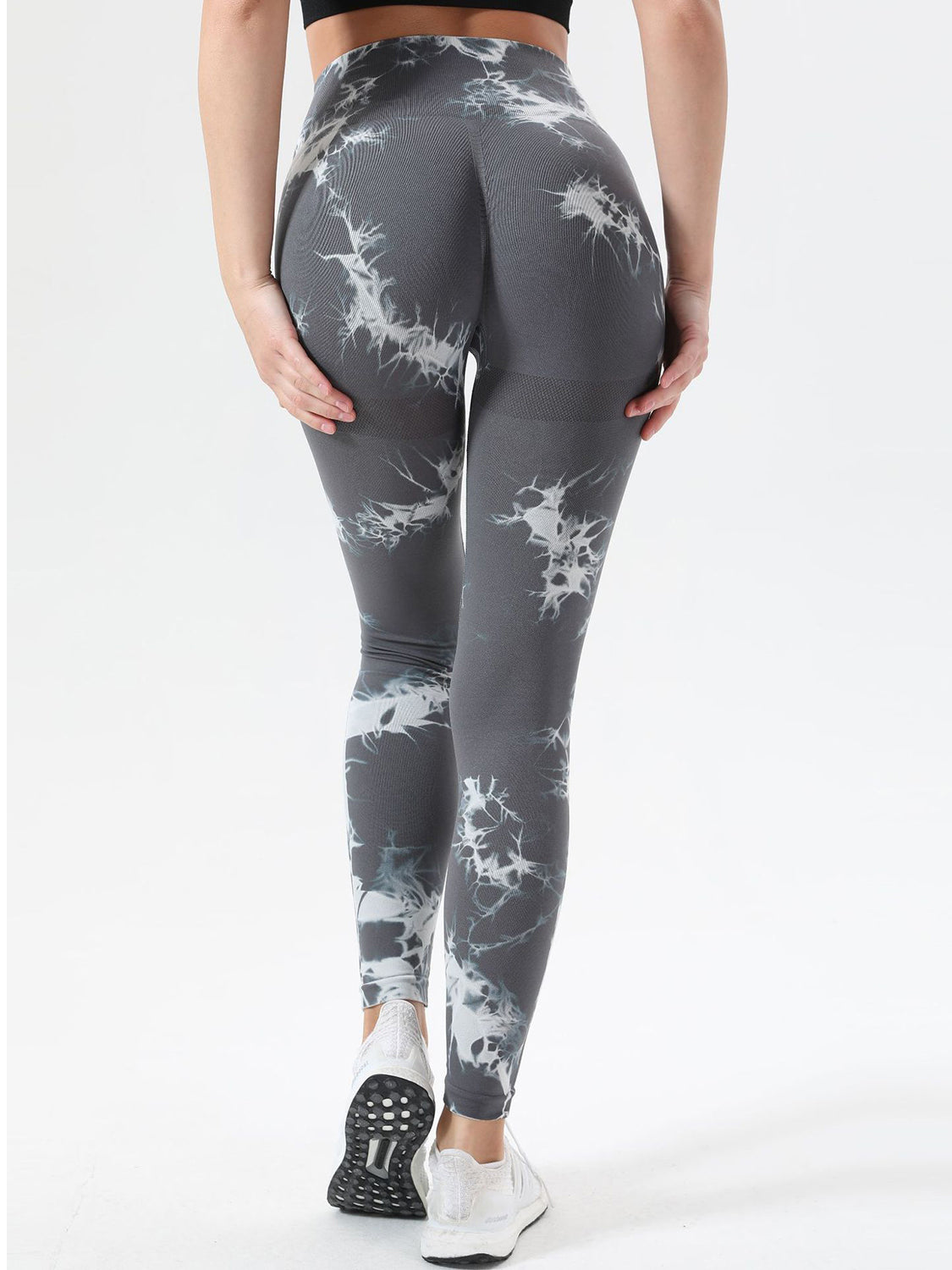 TrainTech Tie-Dye High Waist Active Leggings - FleekGoddess