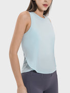 YogaFlex Round Neck Active Tank - FleekGoddess