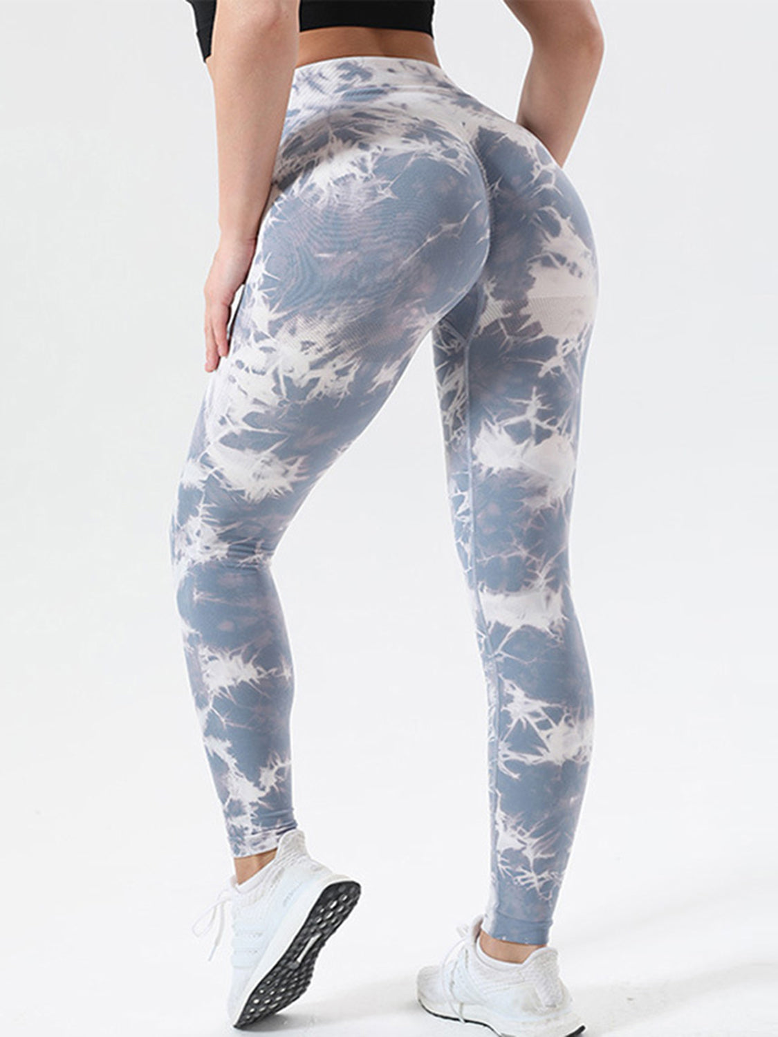 TrainTech Tie-Dye High Waist Active Leggings - FleekGoddess