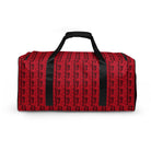 Red / Black FG Blocked Duffle Bag - FleekGoddess