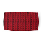 Red / Black FG Blocked Duffle Bag - FleekGoddess