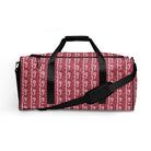 Hippie Pink / White FG Blocked Duffle Bag - FleekGoddess