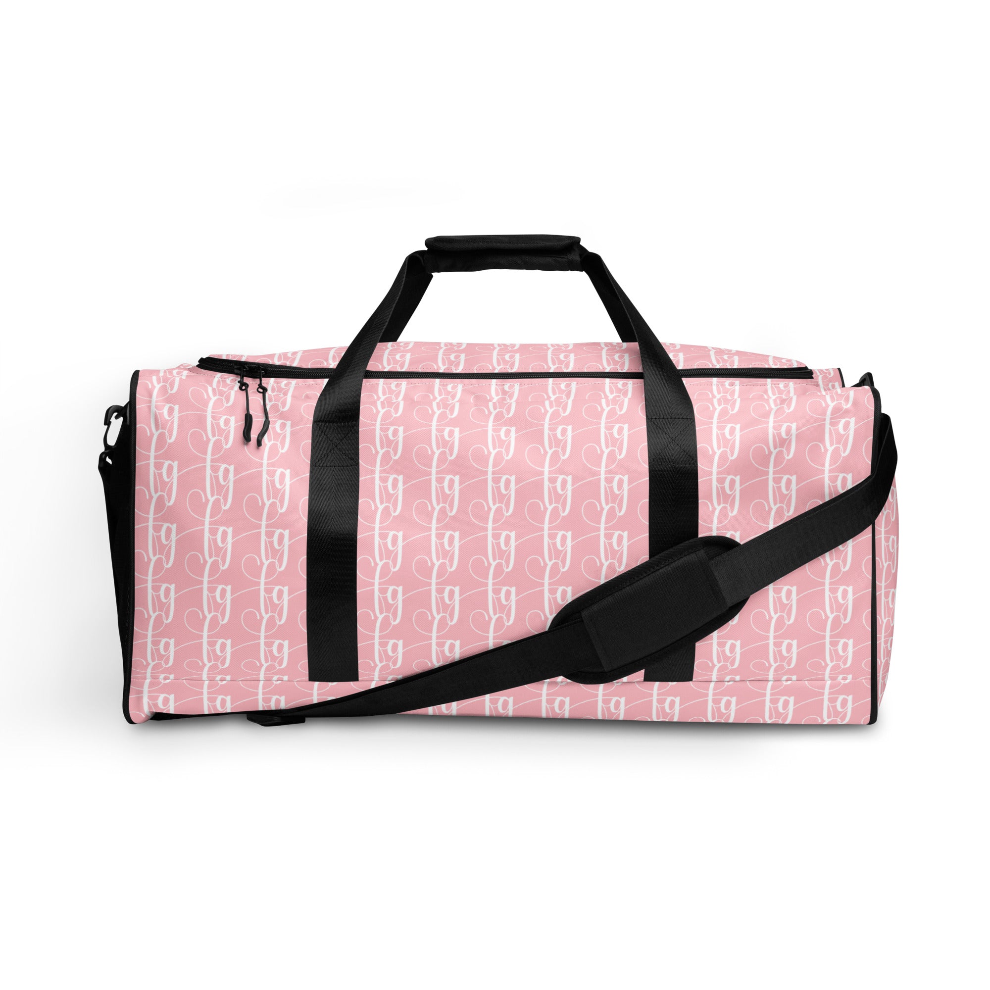 Pink FG Blocked Duffle Bag - FleekGoddess