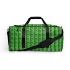 Mantis Green / Black FG Blocked Duffle bag - FleekGoddess