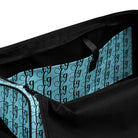 Blizzard Blue / Black FG Blocked Duffle Bag - FleekGoddess