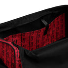 Red / Black FG Blocked Duffle Bag - FleekGoddess