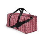 Hippie Pink / White FG Blocked Duffle Bag - FleekGoddess