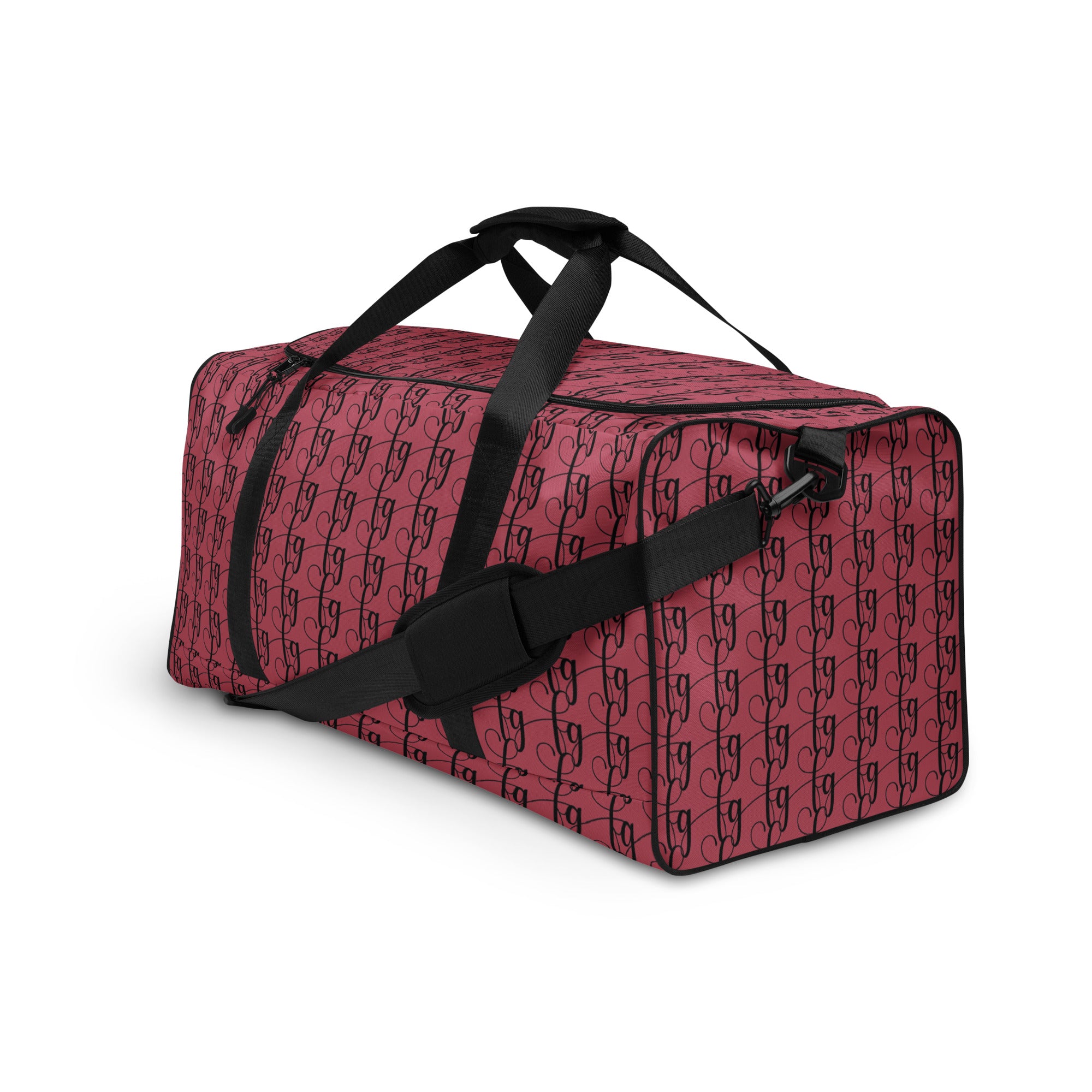 Hippie Pink FG Blocked Duffle Bag - FleekGoddess