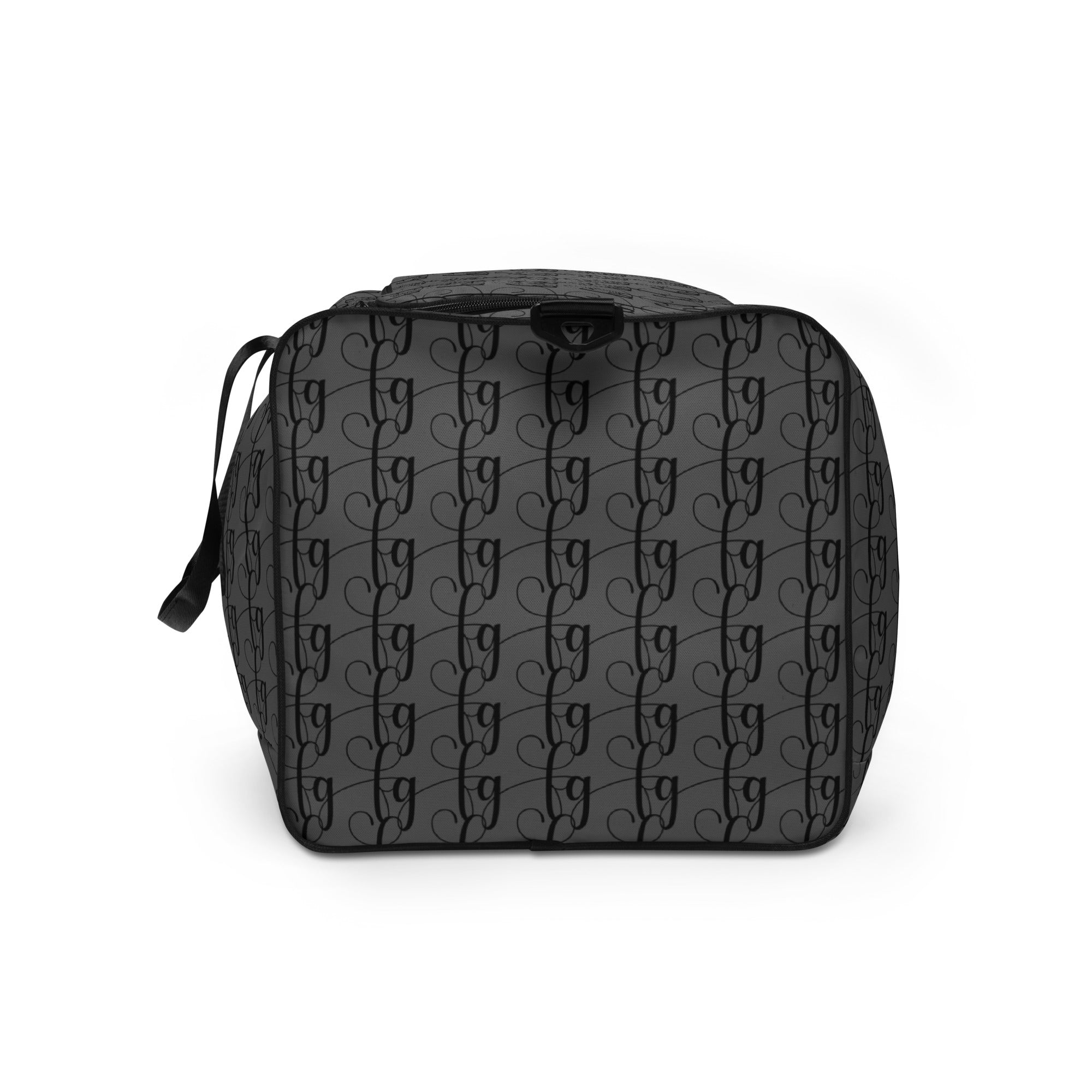 Gray / Black FG Blocked Duffle bag - FleekGoddess