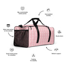 Pink FG Blocked Duffle Bag - FleekGoddess