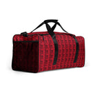 Red / Black FG Blocked Duffle Bag - FleekGoddess