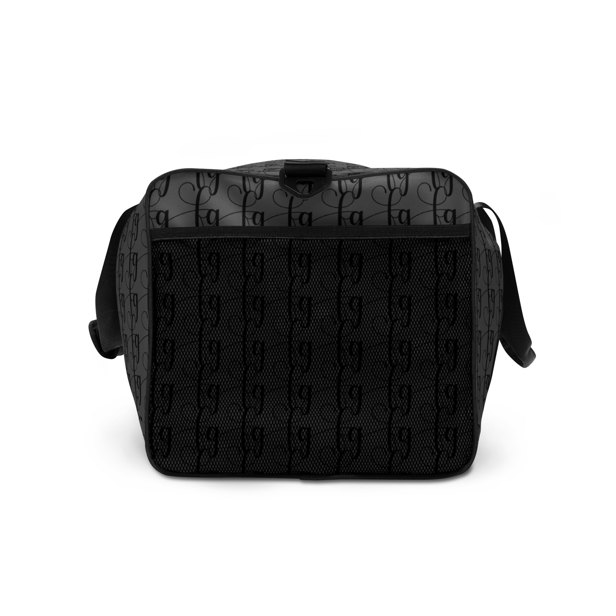 Gray / Black FG Blocked Duffle bag - FleekGoddess