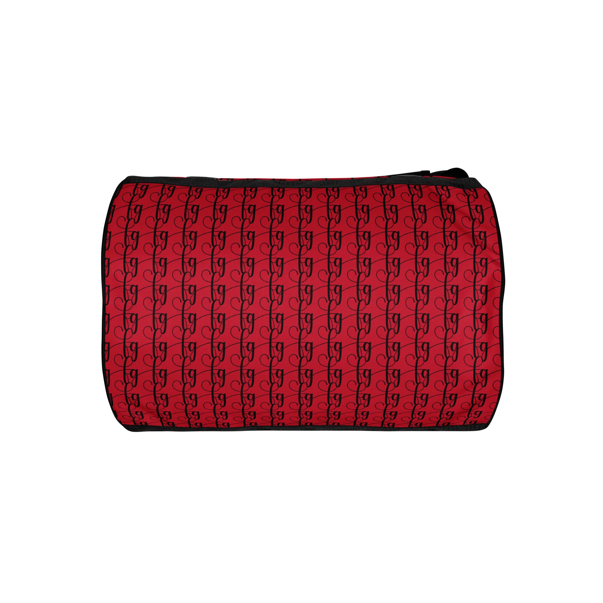 Red / Black FG Blocked Gym Bag - FleekGoddess