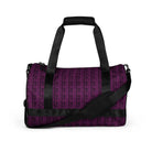 Tyrian Purple / Black FG Blocked Gym Bag - FleekGoddess