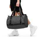 Gray / Black FG Blocked Gym Bag - FleekGoddess