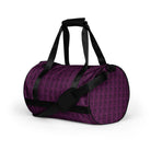 Tyrian Purple / Black FG Blocked Gym Bag - FleekGoddess