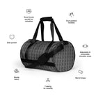 Gray / Black FG Blocked Gym Bag - FleekGoddess