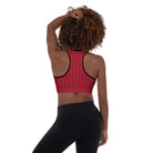 Red / Black FG Padded Sports Bra - FleekGoddess