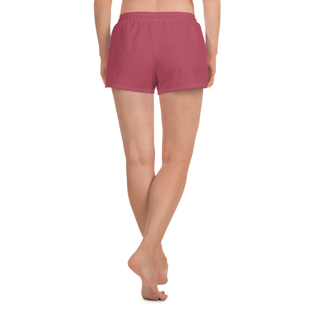 Hippie Pink / Black FG Athletic Shorts - FleekGoddess