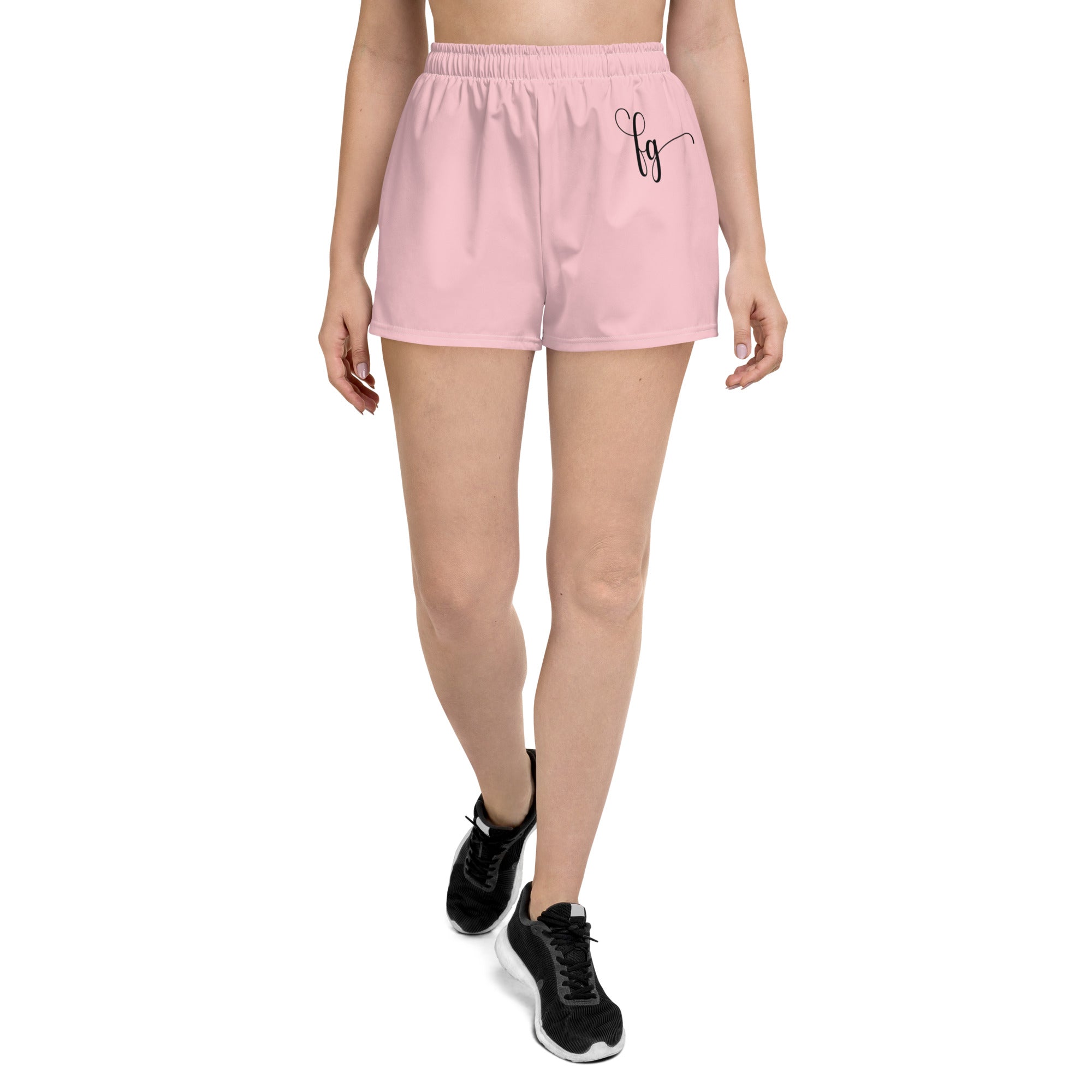 Pink / Black FG Athletic Shorts - FleekGoddess