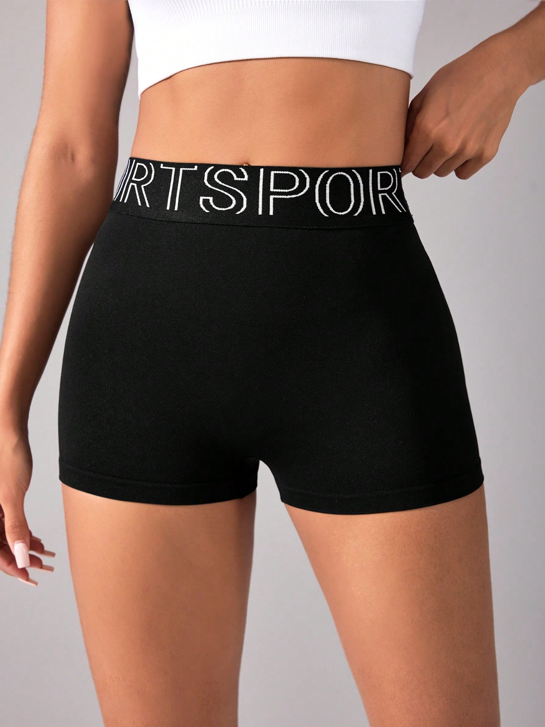 TrainTech High Waist Active Shorts - FleekGoddess