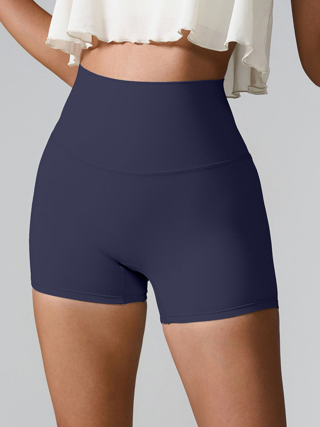 TrainTech High Waist Active Shorts - FleekGoddess