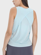 YogaFlex Round Neck Active Tank - FleekGoddess