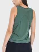 YogaFlex Round Neck Active Tank - FleekGoddess