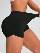 TrainTech Elastic Waist Active Shorts - FleekGoddess