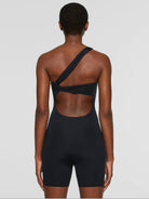 TrainTech Single Shoulder Active Romper - FleekGoddess