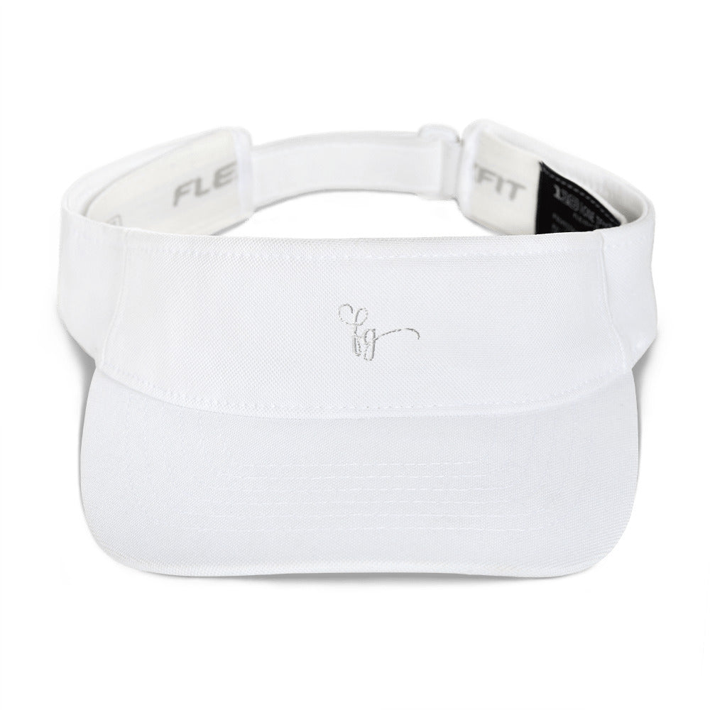 White FG Visor - FleekGoddess