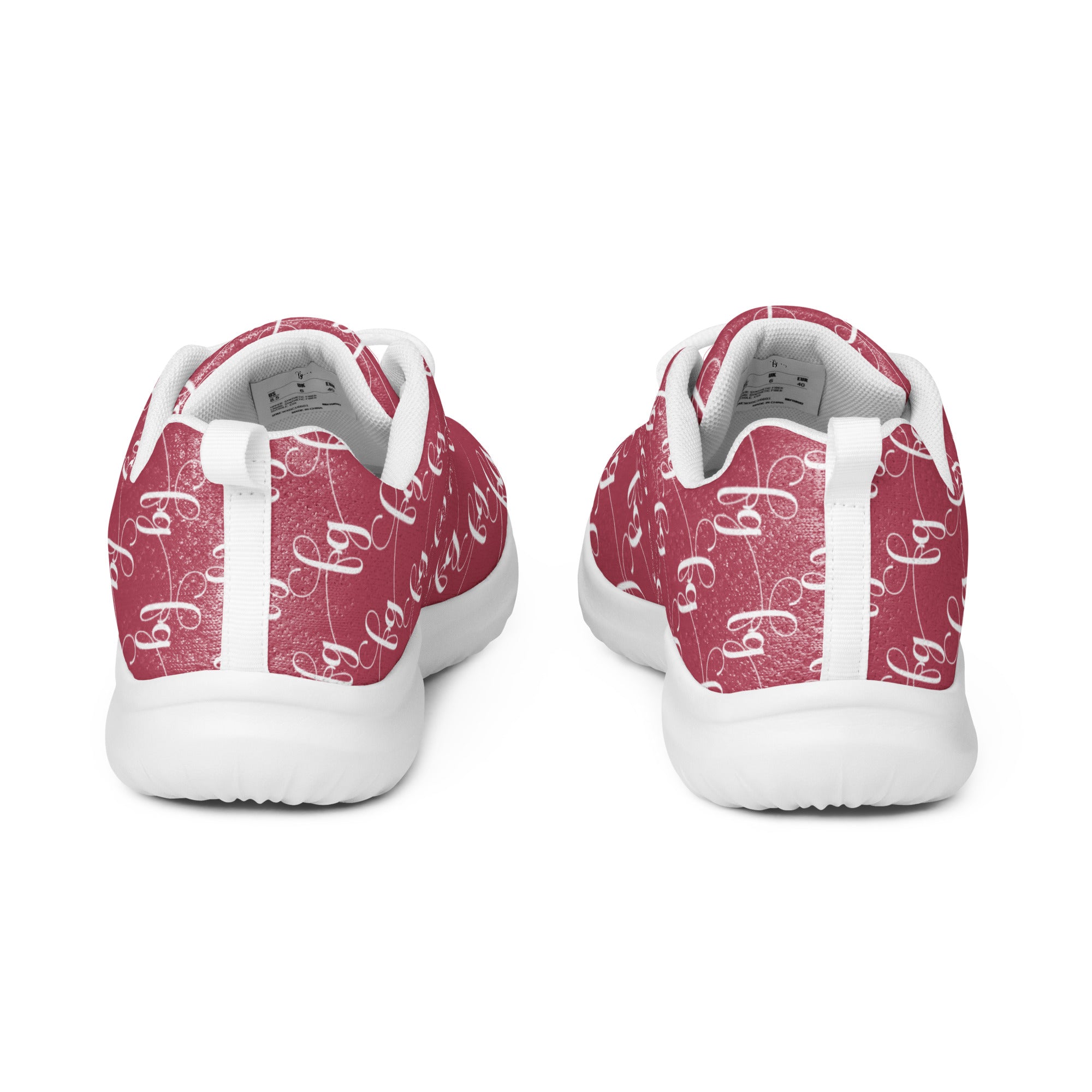 Hippie Pink / White athletic shoes - FleekGoddess